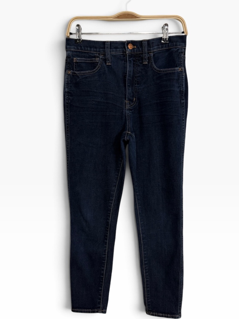 Madewell Roadtripper Jeggings Jeans Size 28 High Rise Skinny Dark Wash Stretch